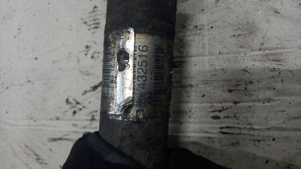 фото №4, Привідний вал ліва renault megane scenic 1.5d 04r