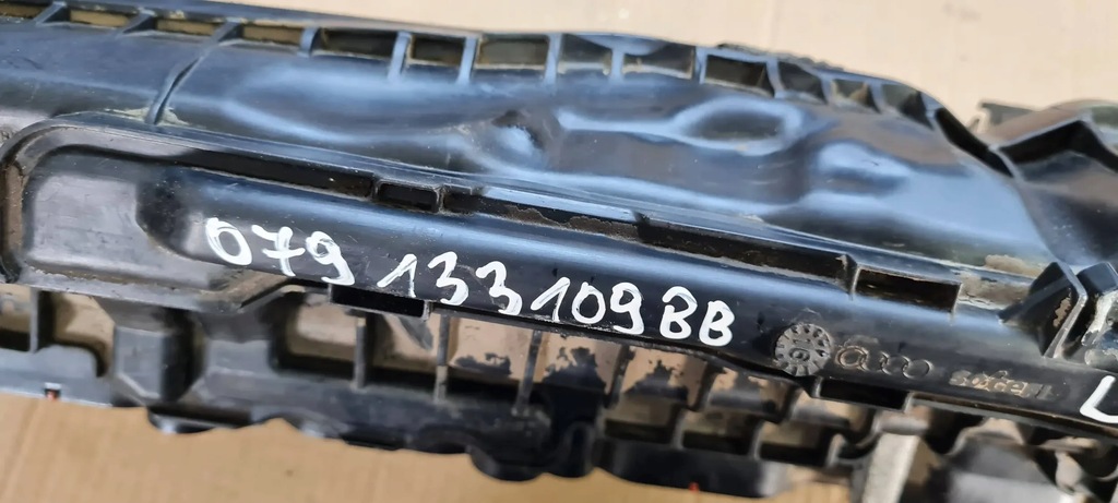 фото №10, S6 c7 4g lift коллектор всасывающий воздуха левый 4.0 tfsi 079133109bb s7 4g