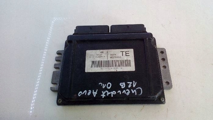 фото №8, Бортовой компьютер двигателя chevrolet aveo 1,2 b 01r 96376653