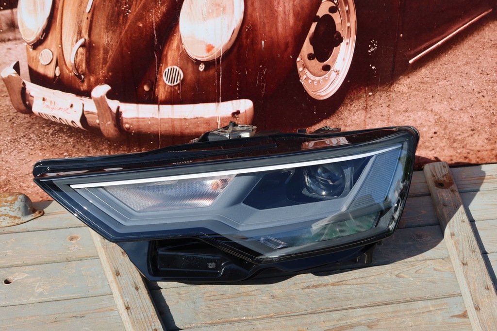 фото №1, Audi a6 c8 4k0941033 full led ліва лампа лампи