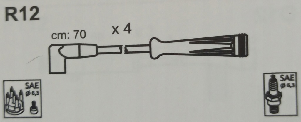 фото №1, Шланг запалювання renault r12