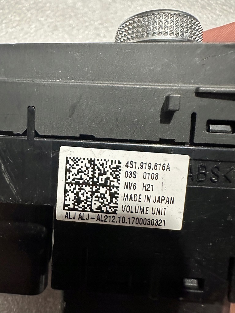 фото №3, !регулятор громкость audi r8 4s1919616a!