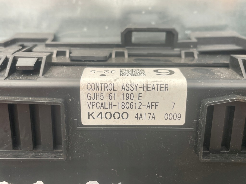 фото №9, Mazda 6 gj kombi 2012- панель кондиціонера обдув gjh5-61-190e