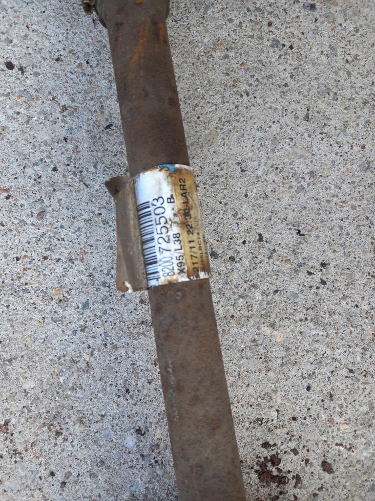 фото №5, Приводной вал короткий левая renault scenic iii 1.5 dci 08-16