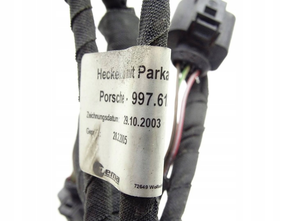 фото №5, Джгут датчиків pdc porsche boxster 987 cayman 99761266100