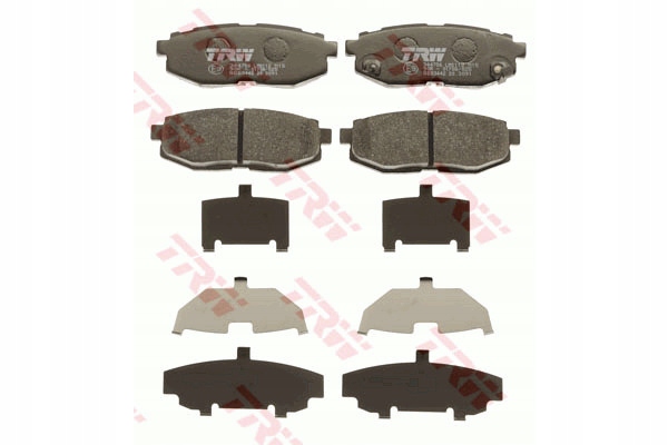 фото №4, Trw gdb3442 набор тормозных колодок тормозных, тормоза дисковые