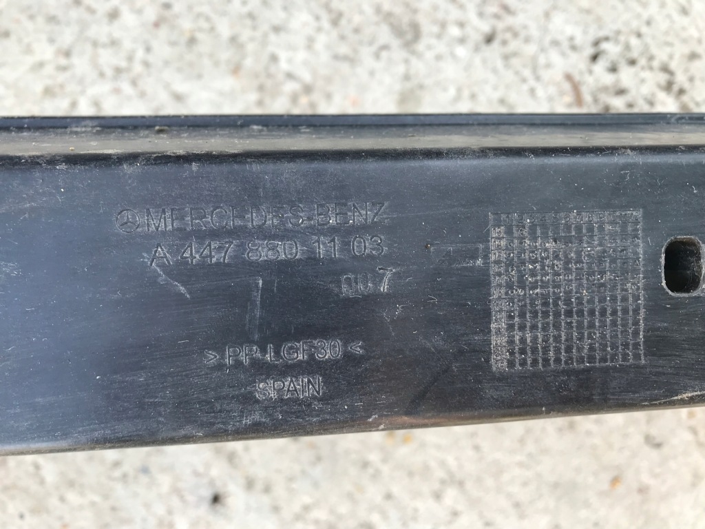 фото №9, Усилитель поперечина перед mercedes vito w447