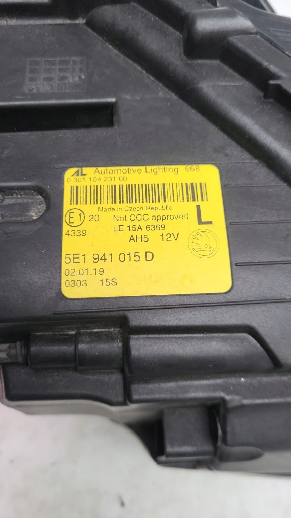 фото №8, Skoda octavia iii 3 lift 16-20 лампа перед передняя левая