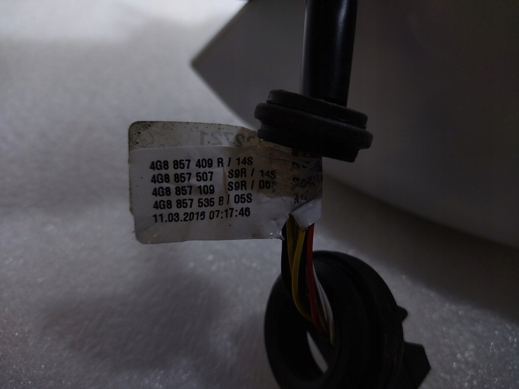 фото №7, Дзеркало зовнішнє ліва бічний ліва ls9r 12 pin audi a7 4g