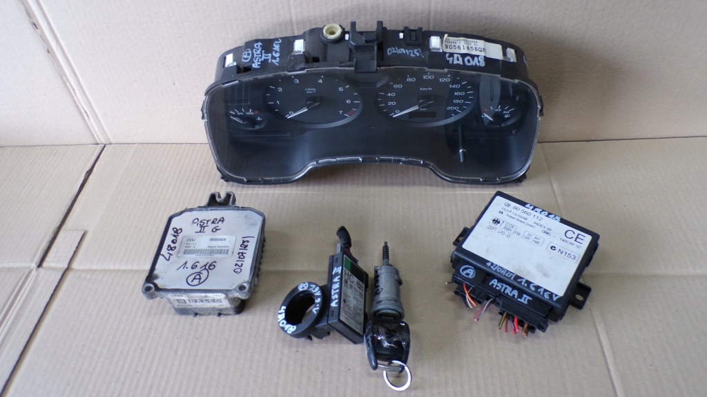 фото №1, Astra 2 ii 1.6 16v набор стартовый 09355929