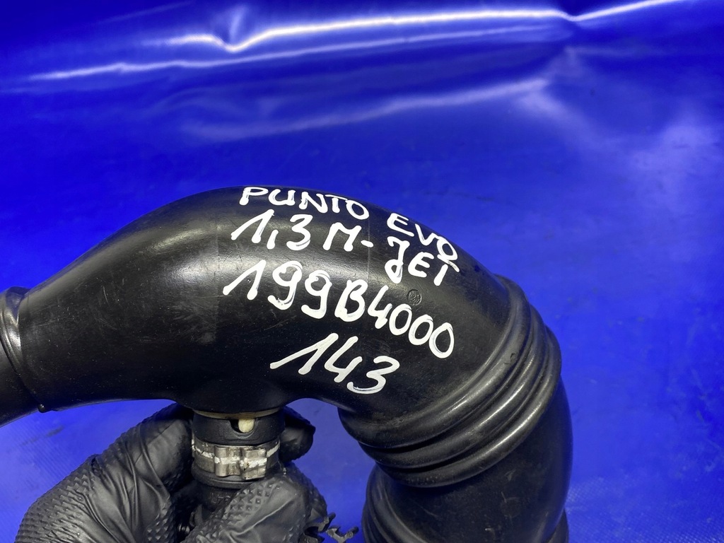 фото №8, Труба повітрозабірник повітря punto evo 1.3 multi-jet 199b4000 51879778