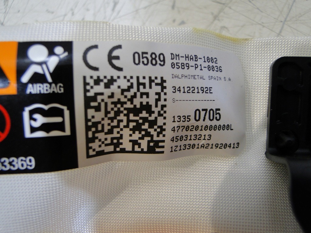 Opel adam шторка безопасности подушка безопасности левая 13350705 Киев