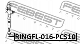 фото №3, Ущільнювач вприску toyota 4 runner dyna fortuner