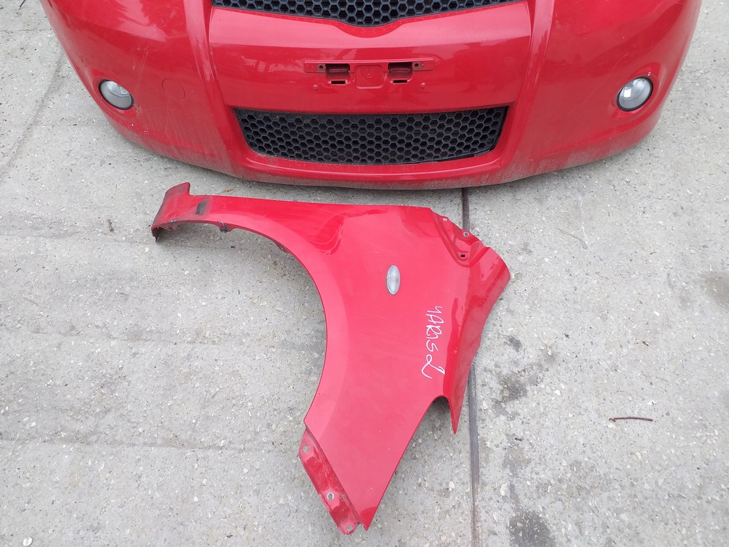 фото №5, Toyota yaris ii ts kompletny перед бампер капот