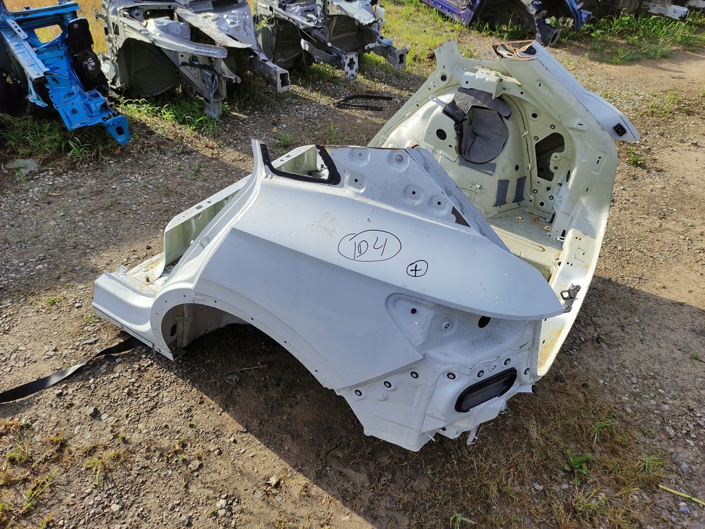 фото №1, Vw volkswagen id4 id.4 чверть ліва задня права задня pas задній піддон