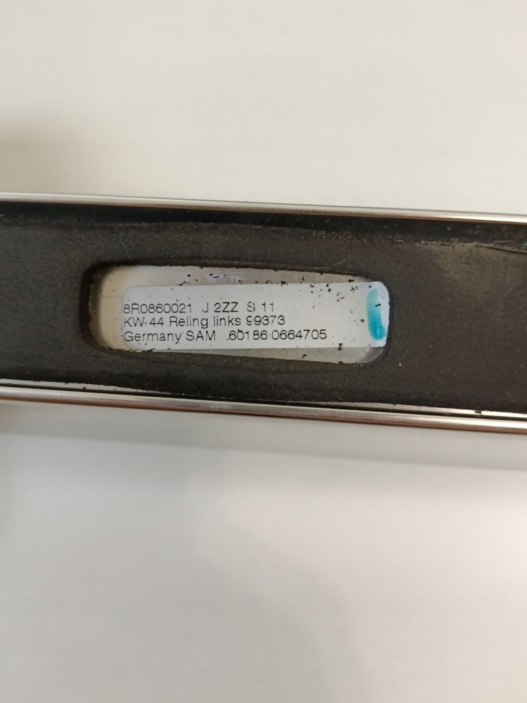 Audi q5 8r0 рейлінги дахові 8r0860021j 8r0860022j Ціна