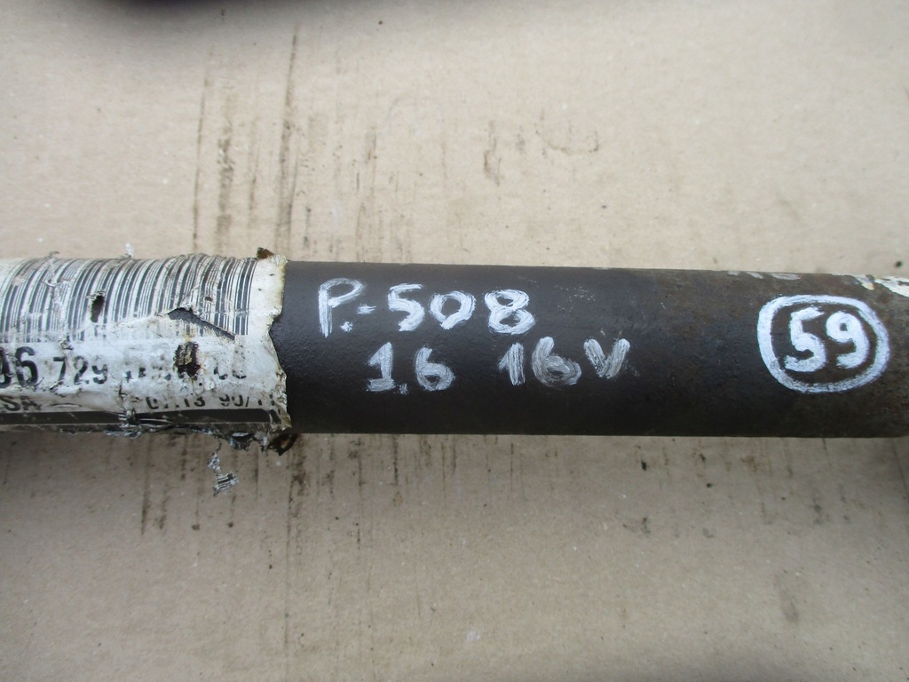 фото №4, Приводной вал правая 9672959680 peugeot 508 1.6 16v