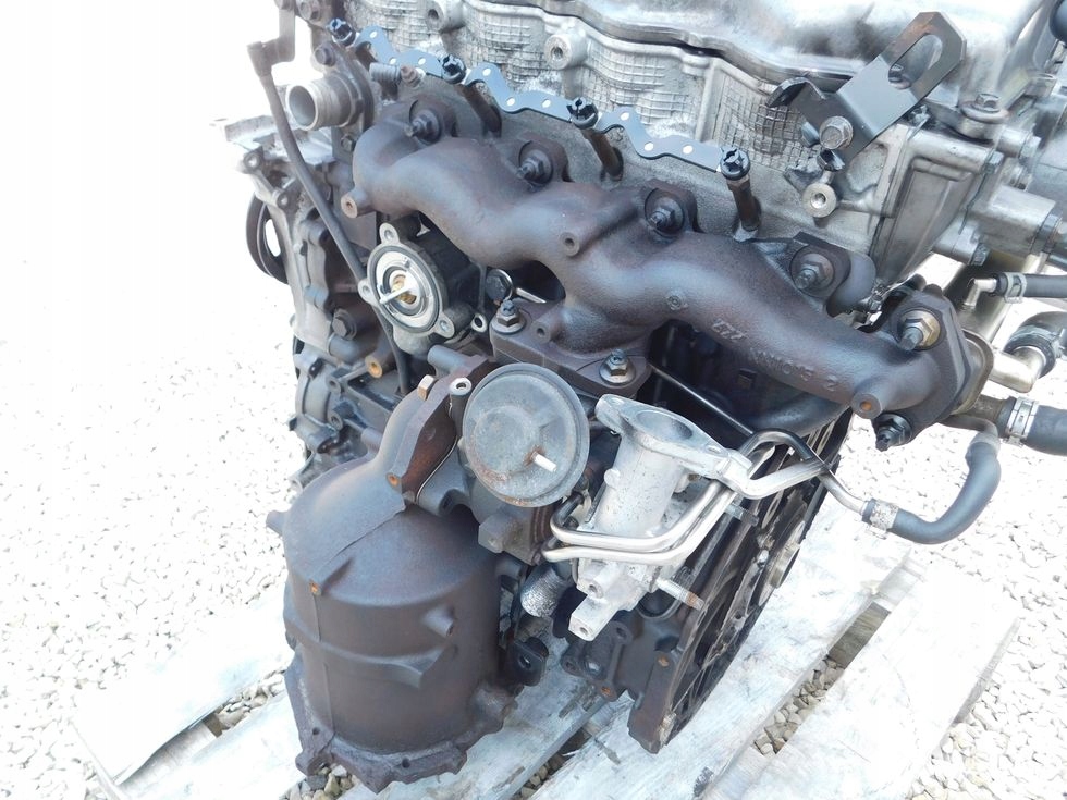 фото №14, Двигун двигун kpl 100kw nissan x-trail t30 2.2 dci насос форсунки турбіна