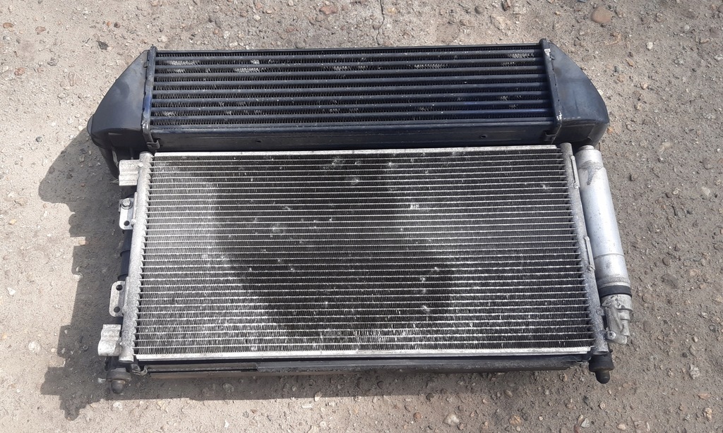 фото №2, Freelander i 2.0 d комплект радиатор вентиляторы