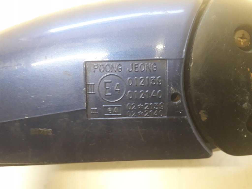 фото №9, Chevrolet rezzo tacuma 00-08 зеркало наружное правое 5-pin 15u