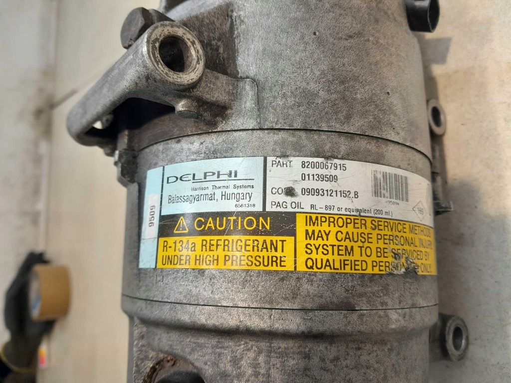 фото №5, Компресор кондиціонера espace iv 1.9 dci