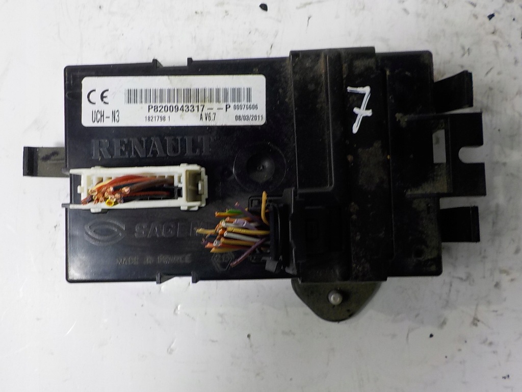 фото №1, Renault trafic ii модуль bsm uch uch-n3 p8200943317 p