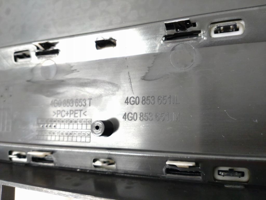 фото №12, Решітка радіатора решітка радіатора радіатора audi a6 c7 lift 2014-18 pdc full black s6 look s-lne