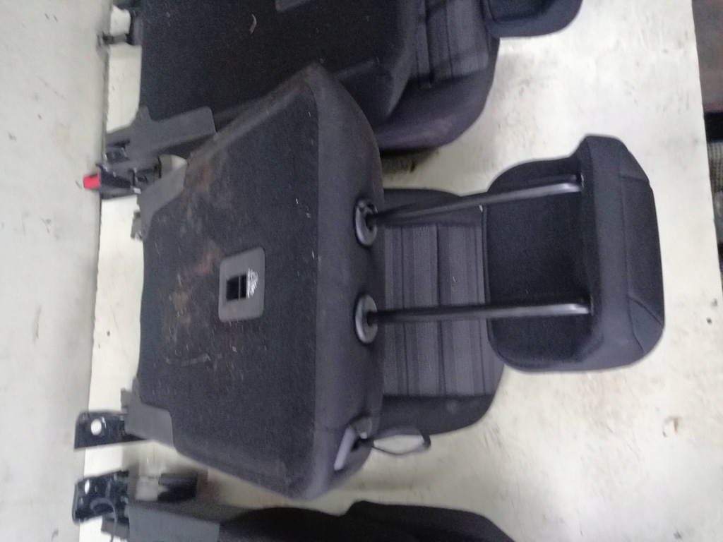 фото №7, Partner proace combo e 2023 комплект сиденья заднее сиденье задняя комплект