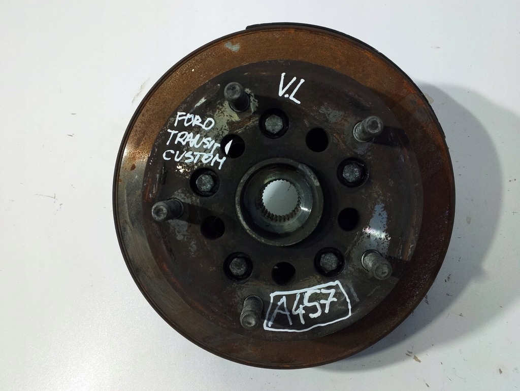 фото №1, Ford transit custom mk8 ступиця поворотний кулак передня ліва 3k186-ab a457