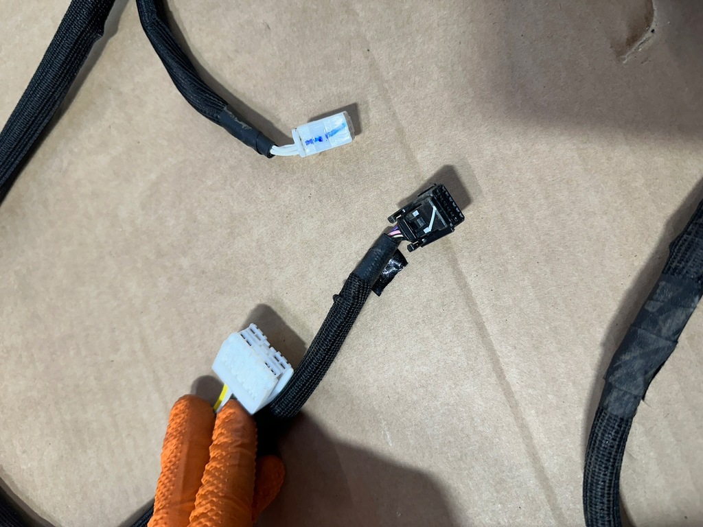 фото №7, Джгут двері лівий перед, електропроводка двері mercedes citan w420, kangoo iv