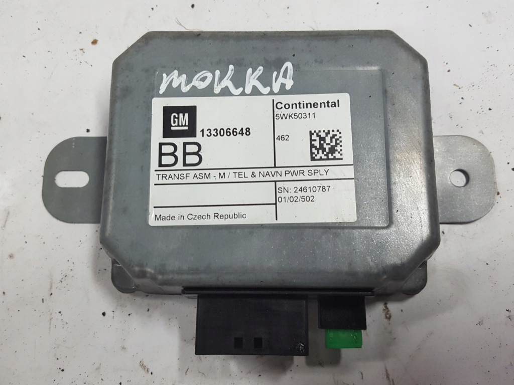 фото №1, Opel mokka i a 12r- блок керування модуль навігації