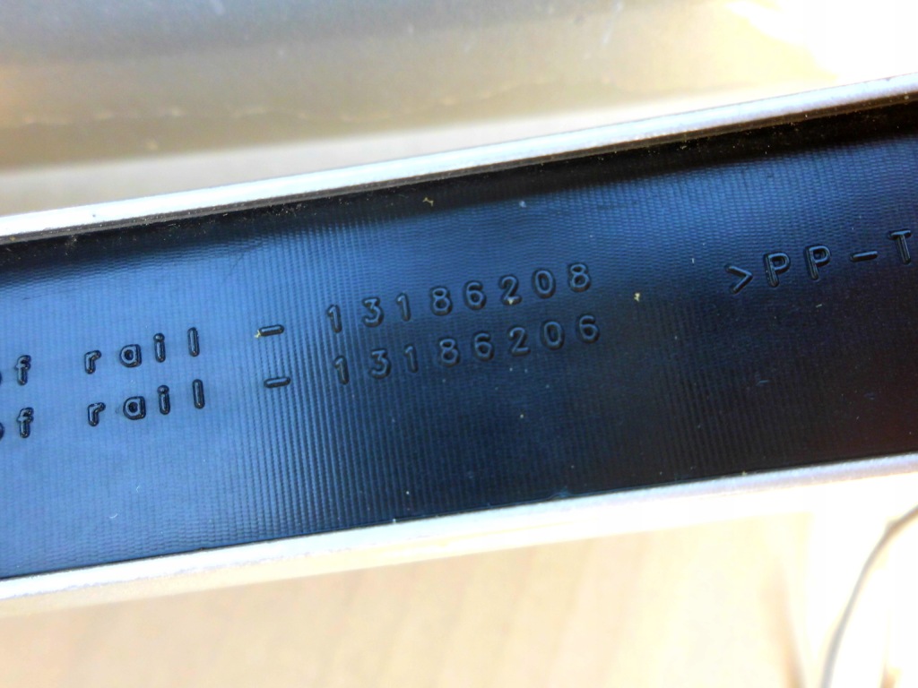 Рейлінги opel zafira b 13186207 13186208 Ціна