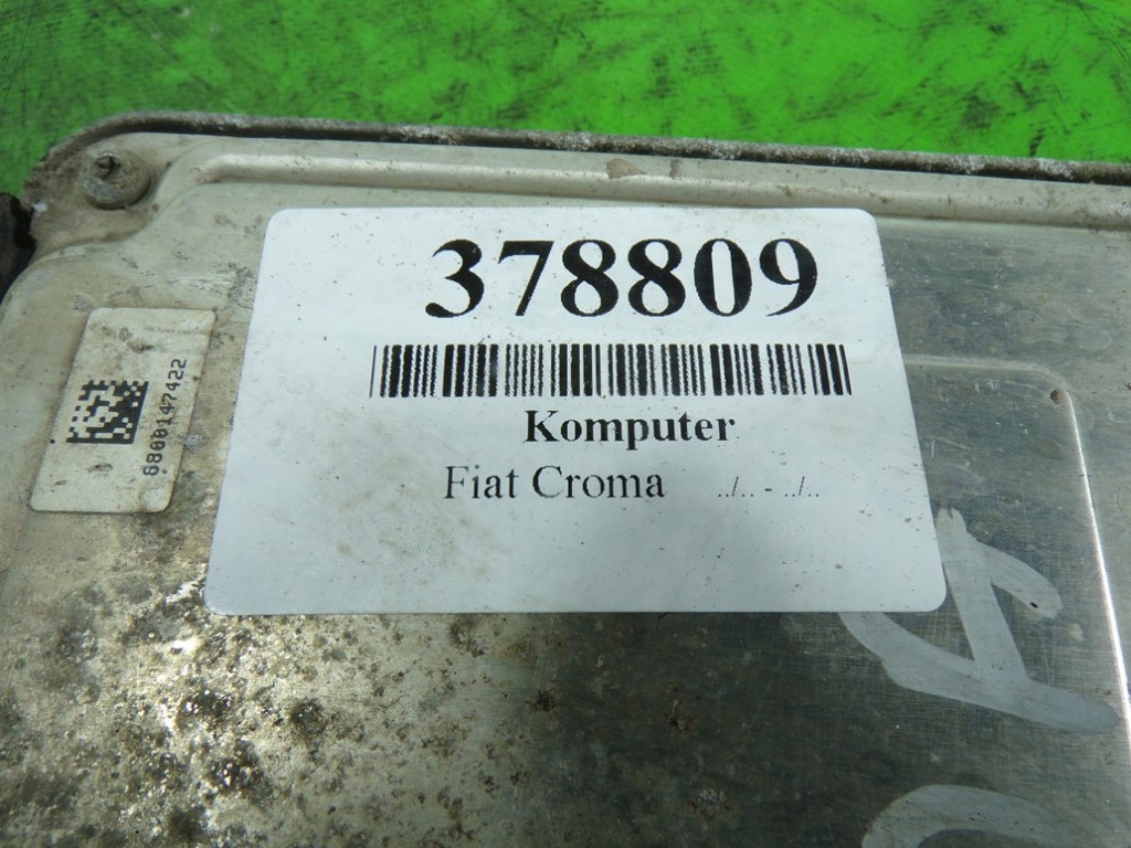 фото №5, Fiat croma 1.9 jtd 150km бортовой компьютер блок управления двигателя 55202700