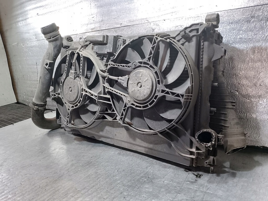 фото №9, Набір радіатор woda кондиціонер інтеркулер fiat croma 2005- 1.9 multijet