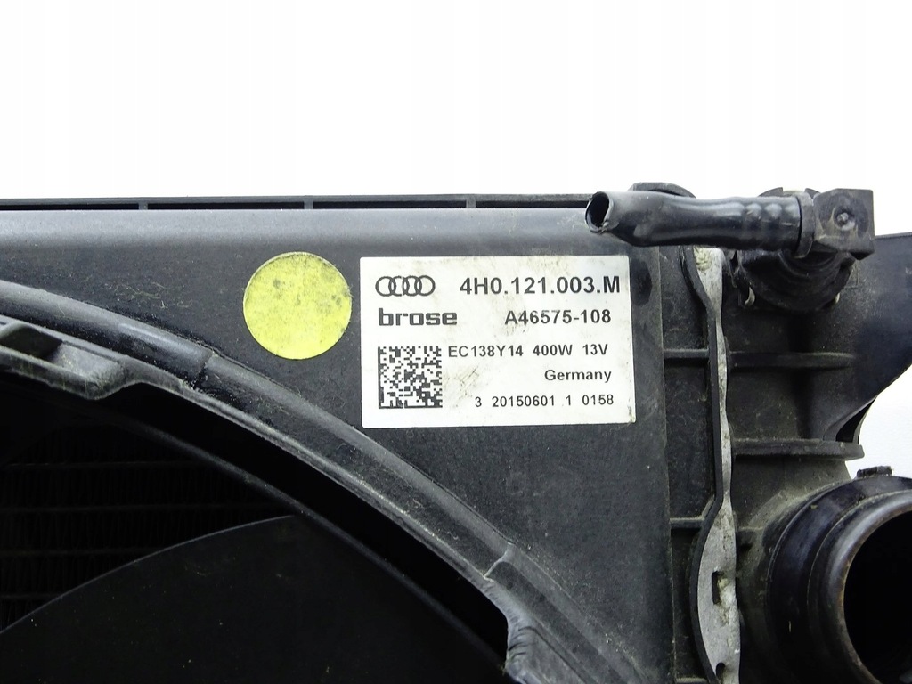 фото №13, Радіатор вентилятори audi s8 d4 4h lift 4.0 tfsi 4h0121003m