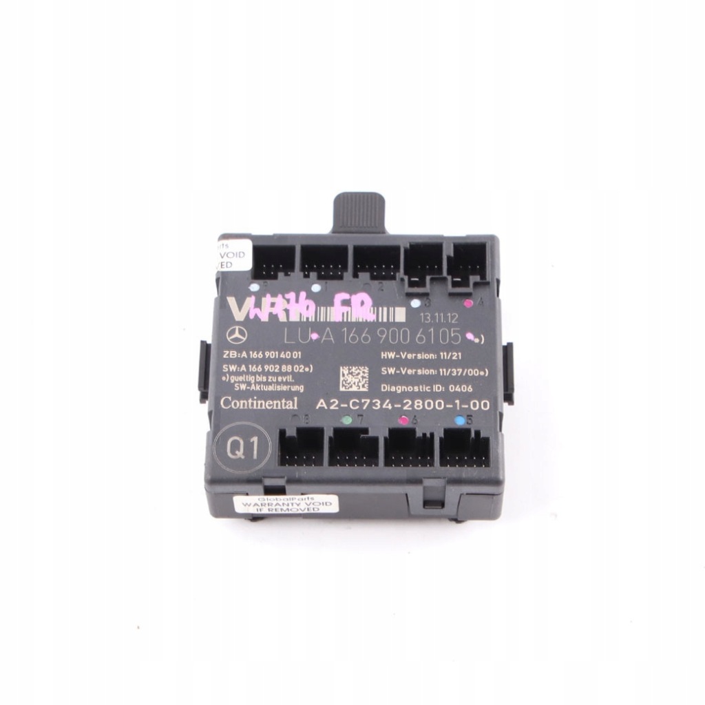 фото №1, Mercedes-benz w176 w246 модуль двері правий перед