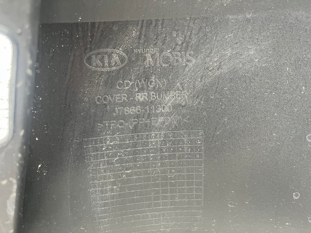 фото №7, Бампер задняя задний kia ceed iii kombi