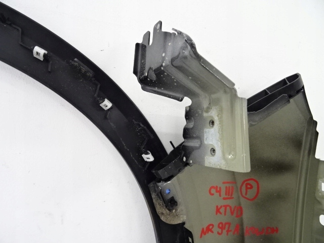 фото №14, Citroen c4 iii крыло правый передний молдинг направляющая ktvd