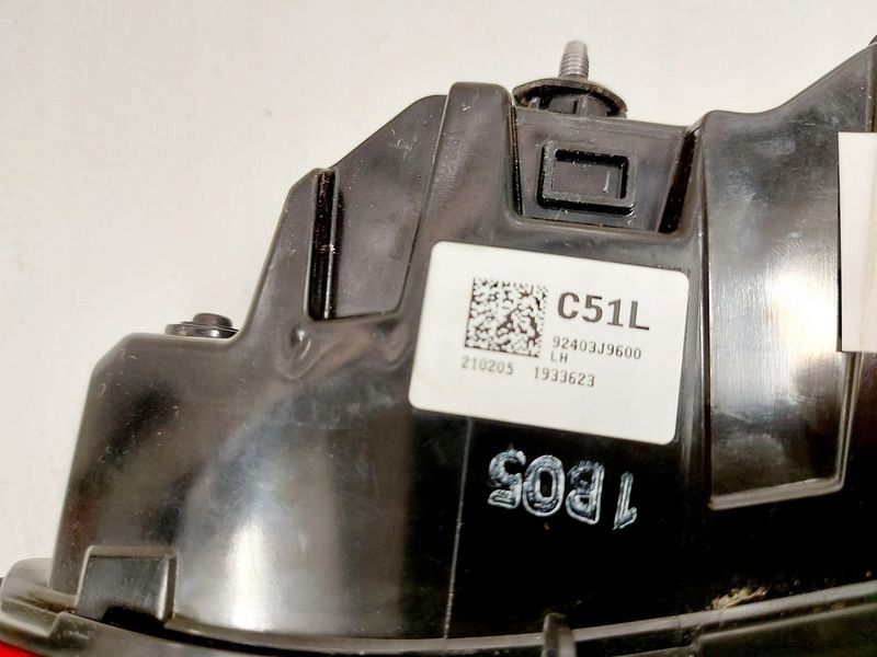 фото №7, Hyundai kona 1 i lift лампа левый задняя w крышка левая задняя led 92403j9600