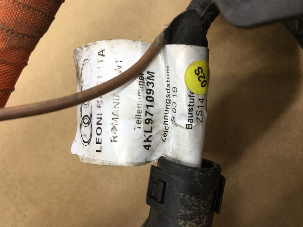 Кабель зарядки аккумулятор 4ke915651b 4kl971093m audi e-tron 2019- Цена