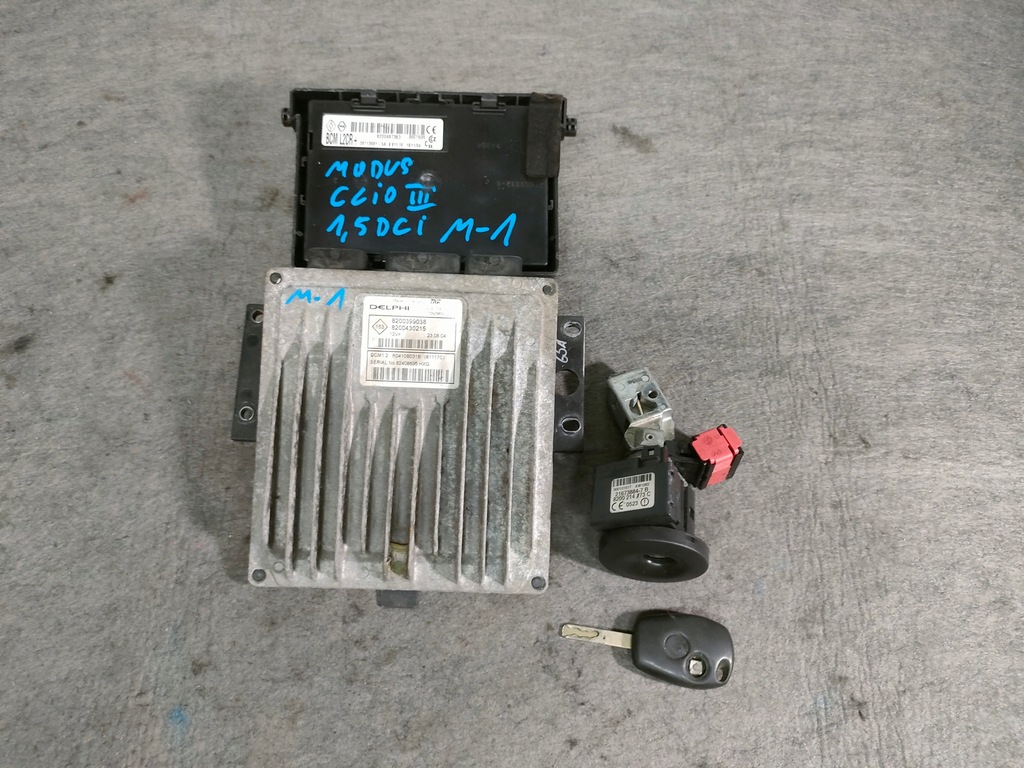 фото №1, Renault clio iii modus 1,5 dci набор стартовый