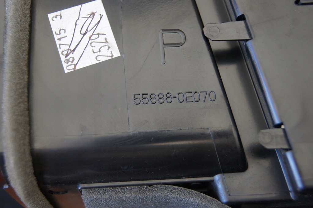 фото №7, Toyota highlander iii usa решітка обдув ліва 55660-0e050, 55686-0e070