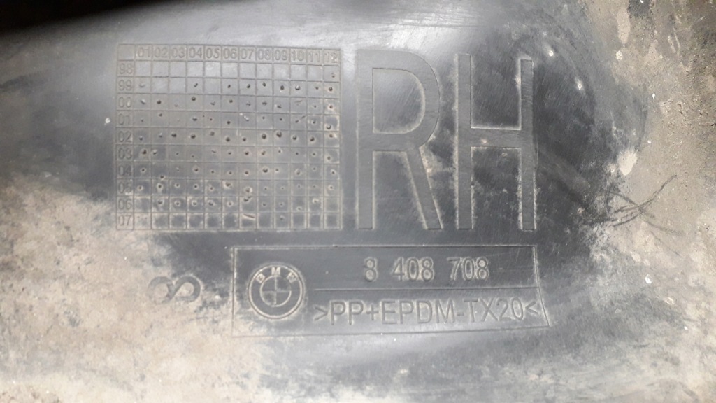 фото №6, Bmw x5 e53 молдинг крыла правый задняя 8408708