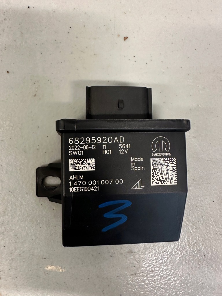 фото №1, Модуль света jeep wrangler 68295920ad