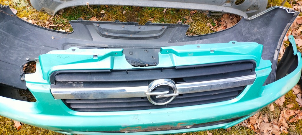 фото №5, Opel agila 09212423 бампер перед передний 03-07