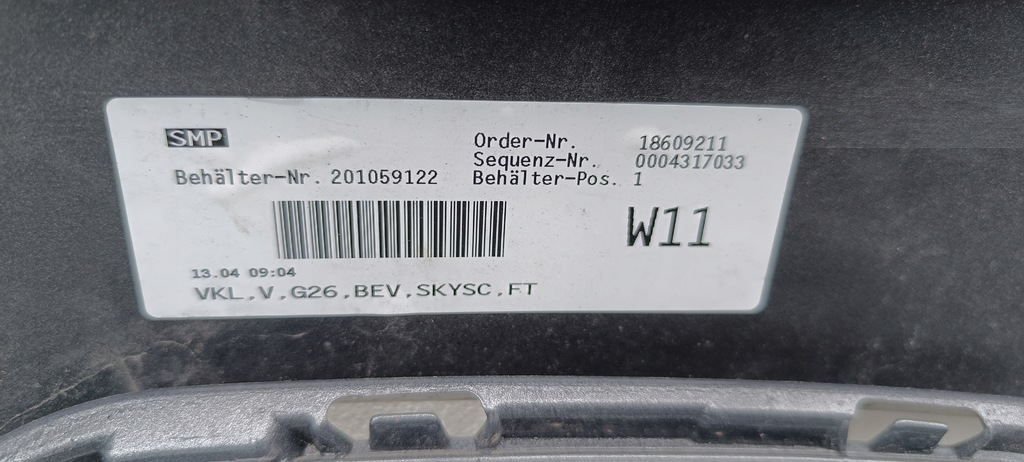 фото №11, Bmw i4 g26 bev бампер перед