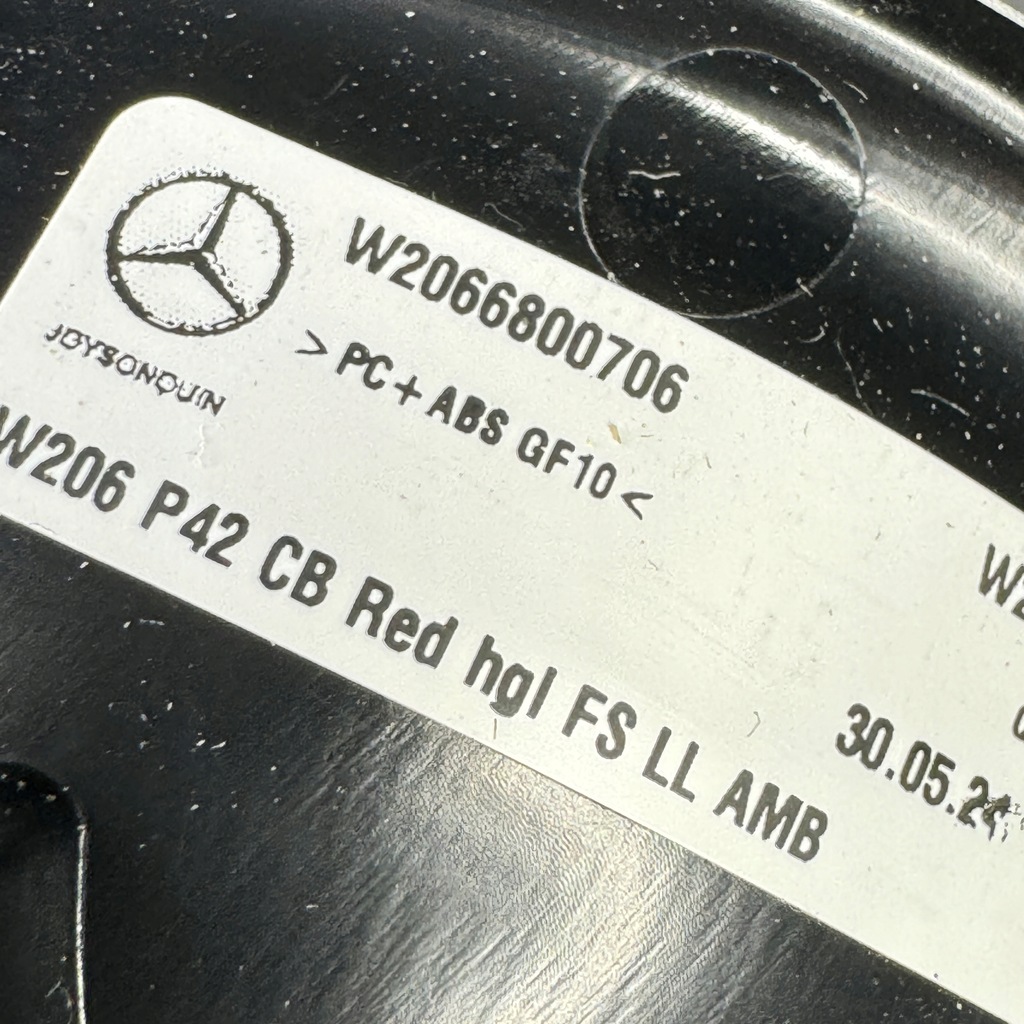 фото №15, Mercedes c w206 cle w236 amg c63 f1 performance карбон dekor накладки декоративные