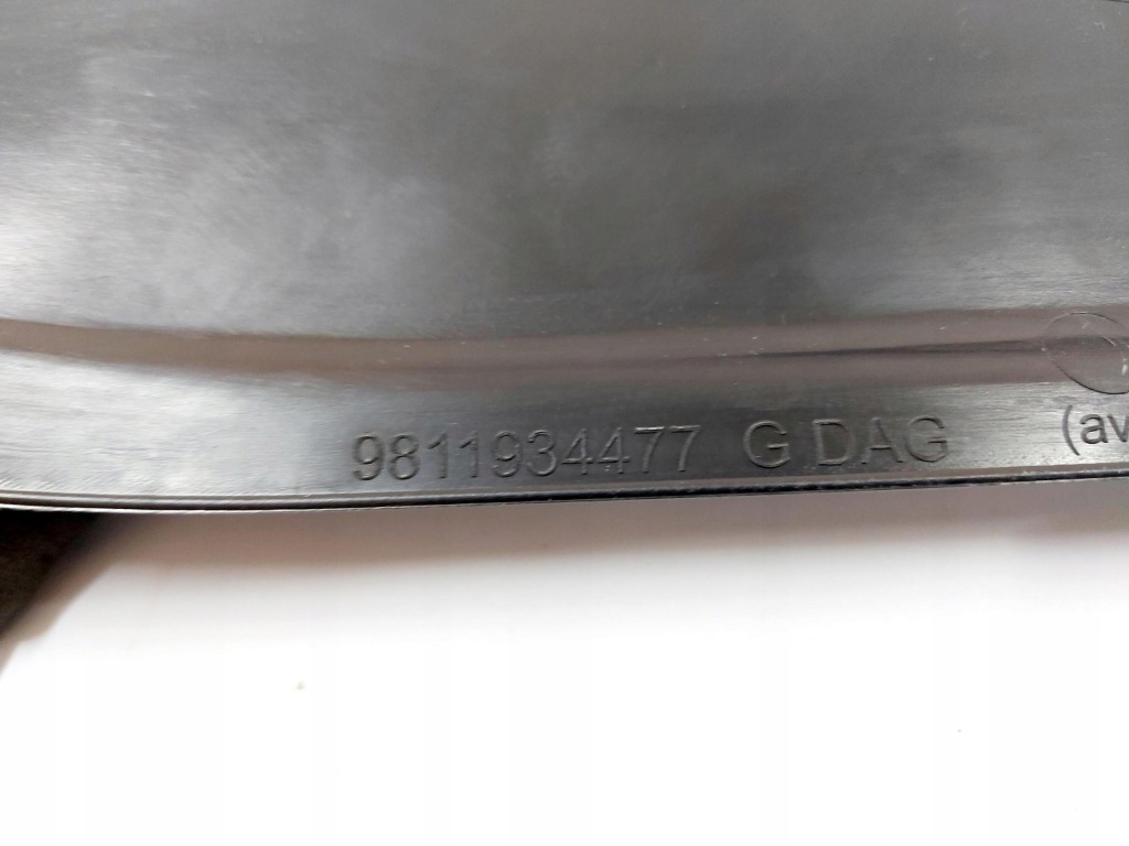 фото №8, Citroen c3 iii 18r. жабо верхній прокладка 9811935477