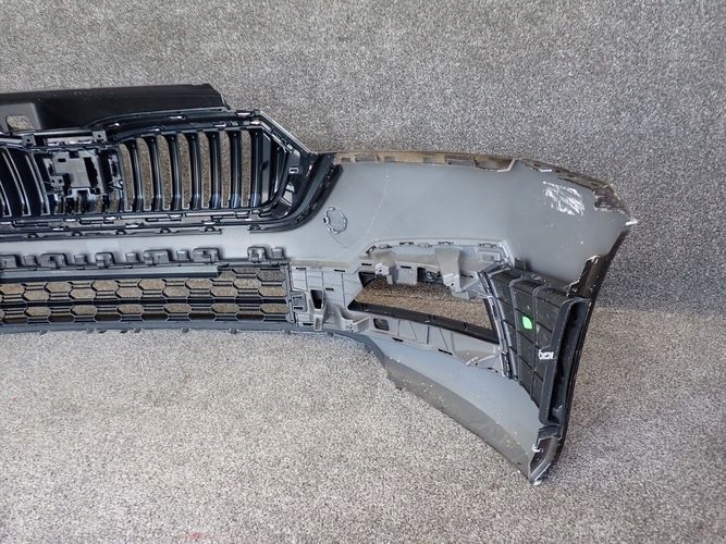 фото №8, Skoda octavia iv бампер передній перед впуск повітря