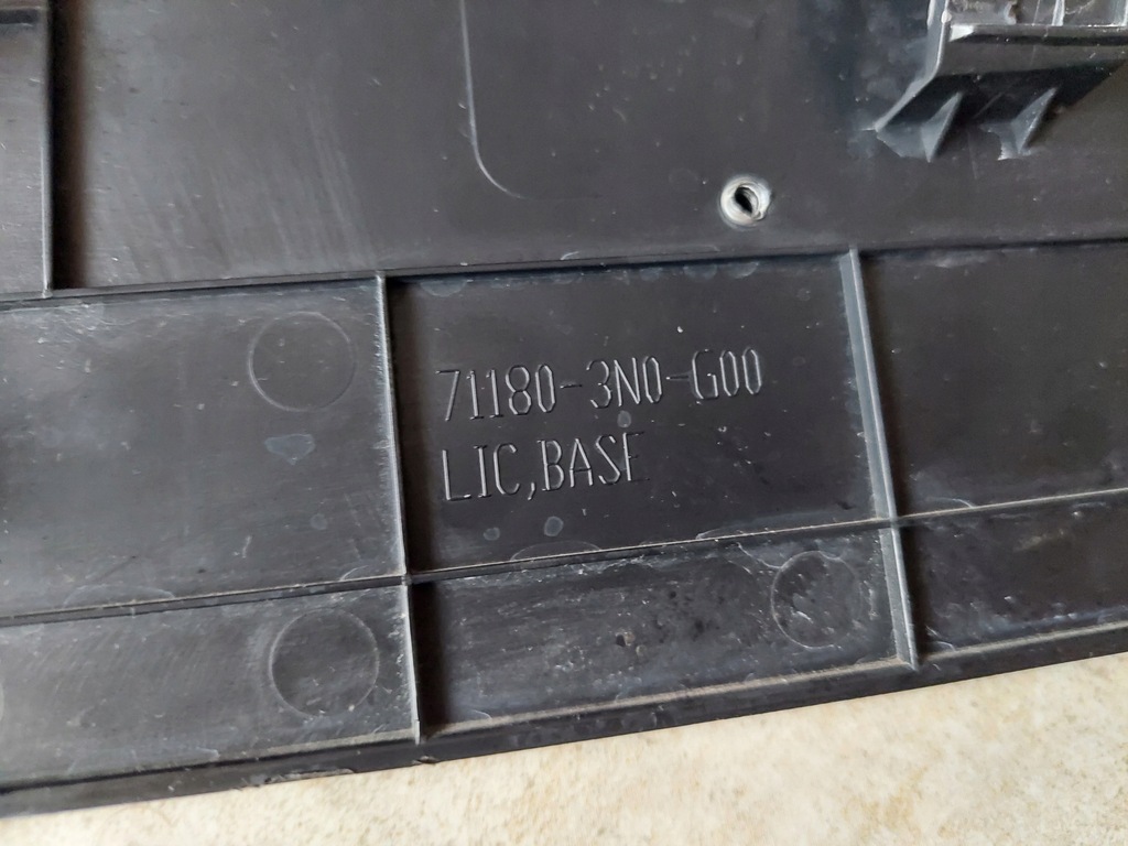 фото №8, Подкладка pod номерной знак - honda hr-v iii - 2021